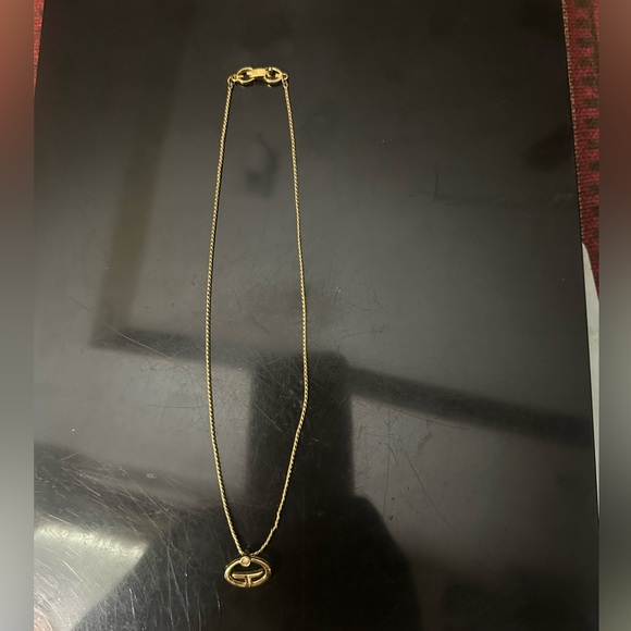 Givenchy Double G Logo Gold Tone - Picture 3 of 6